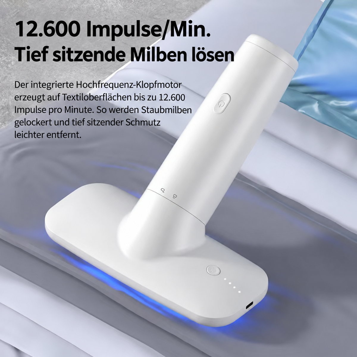 Leistungsstarker, kabelloser Handstaubsauger
